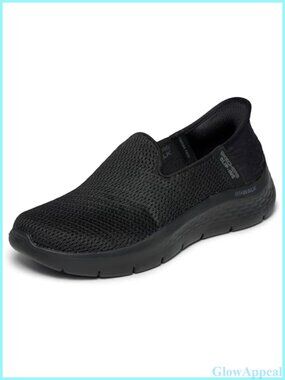 Slip-Ins Walking Sneakers Laceless Athletic Mesh Memory Foam